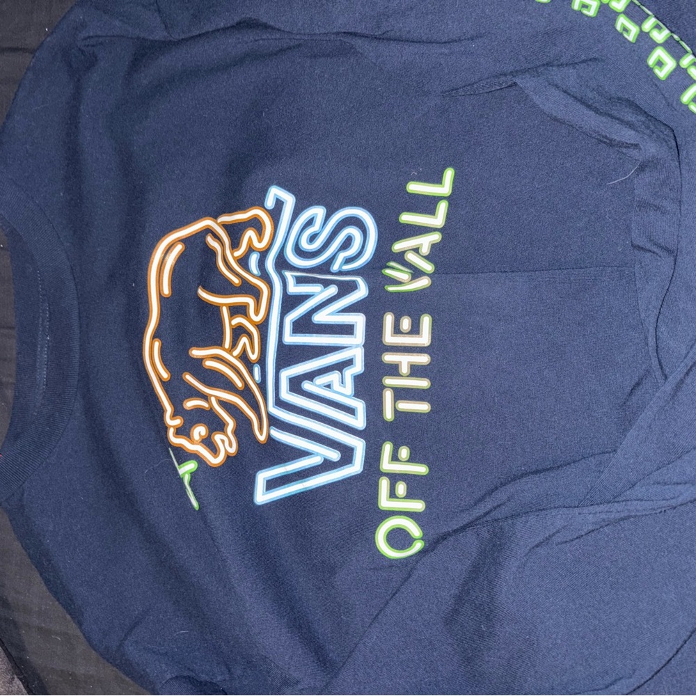 Vans Navy Graphic T-Shirt